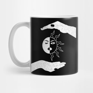 Witch Hand Sun Moon Selenelion Mug